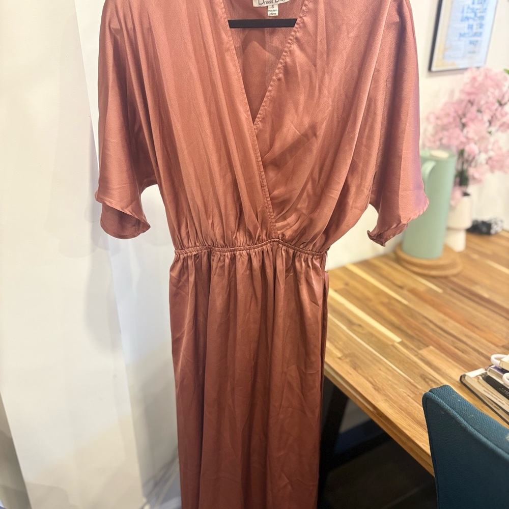 Pink Maternity Dress